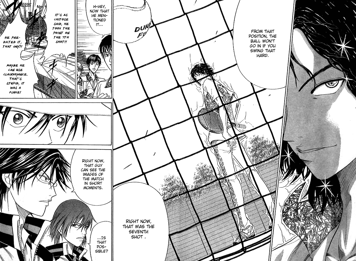 Prince of Tennis Chapter 311 page 13 - Chapter 311: The Man Who Researched Beneath The Surface Of Muga
