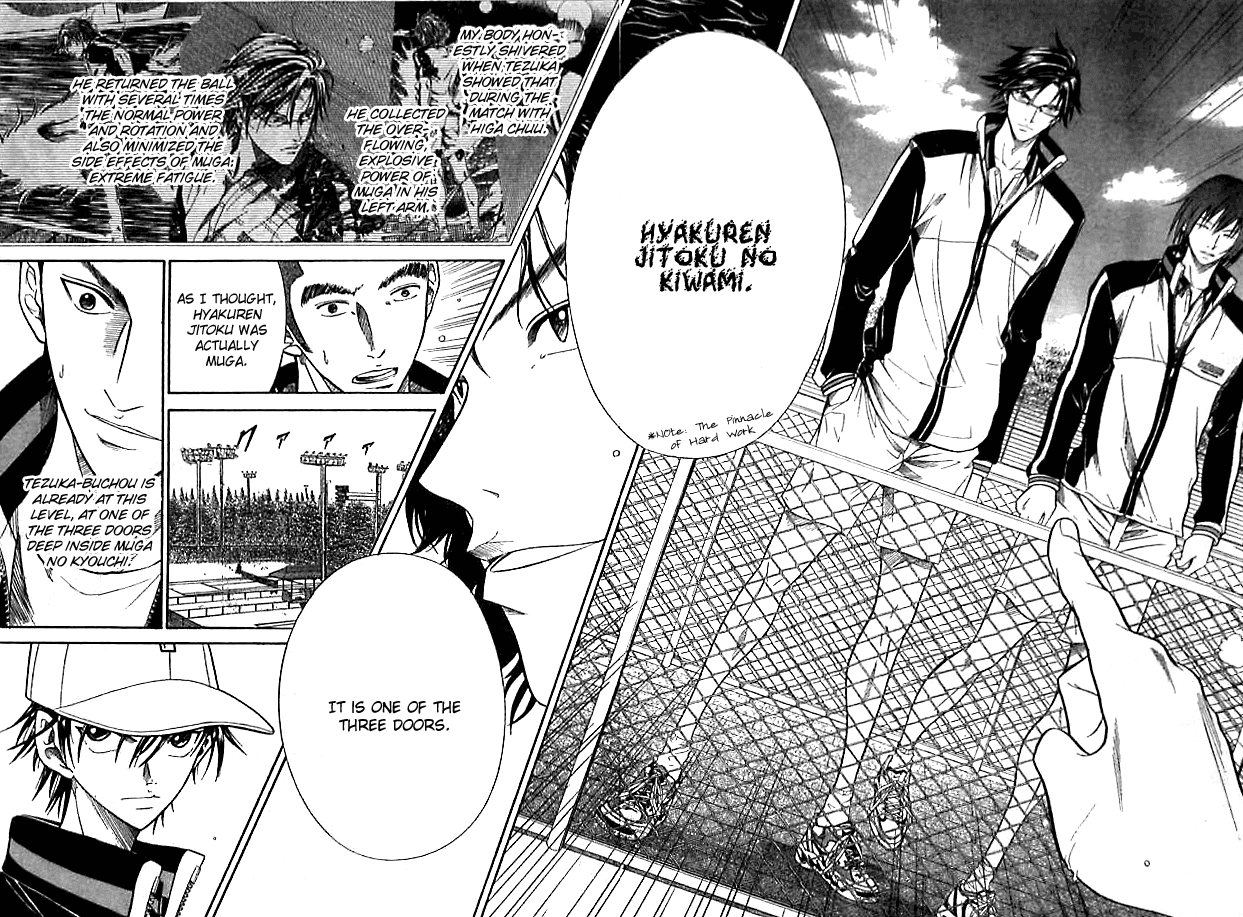 Prince of Tennis Chapter 311 page 6 - Chapter 311: The Man Who Researched Beneath The Surface Of Muga
