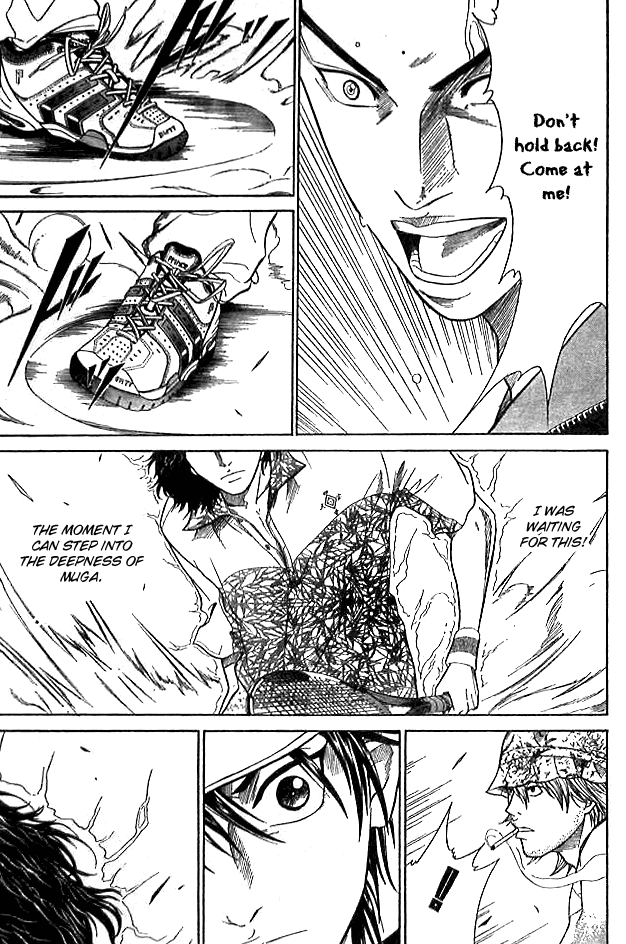 Prince of Tennis Chapter 311 page 8 - Chapter 311: The Man Who Researched Beneath The Surface Of Muga