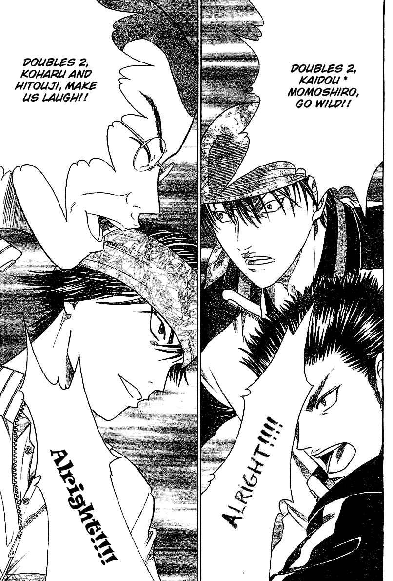 Prince of Tennis Chapter 313 page 10 - Chapter 313: Orders Announced