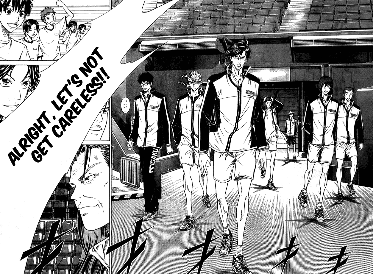 Prince of Tennis Chapter 314 page 2 - Chapter 314: Heated Battle! Seigaku Vs Shitenhouji
