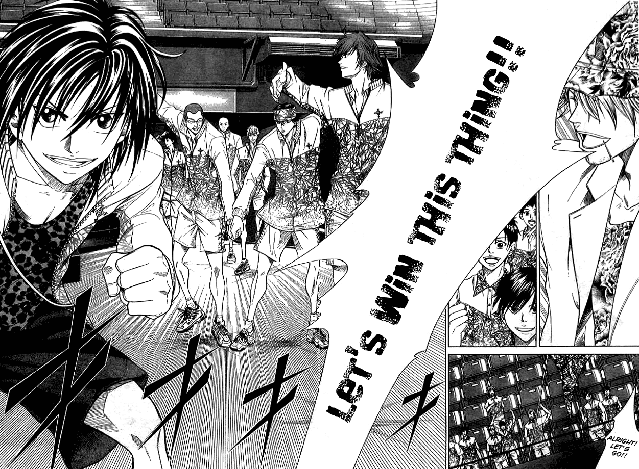 Prince of Tennis Chapter 314 page 3 - Chapter 314: Heated Battle! Seigaku Vs Shitenhouji