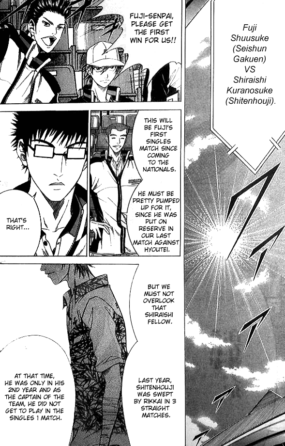 Prince of Tennis Chapter 314 page 8 - Chapter 314: Heated Battle! Seigaku Vs Shitenhouji