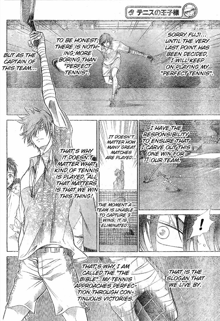 Prince of Tennis Chapter 316 page 10 - Chapter 316: 1 Rank Above
