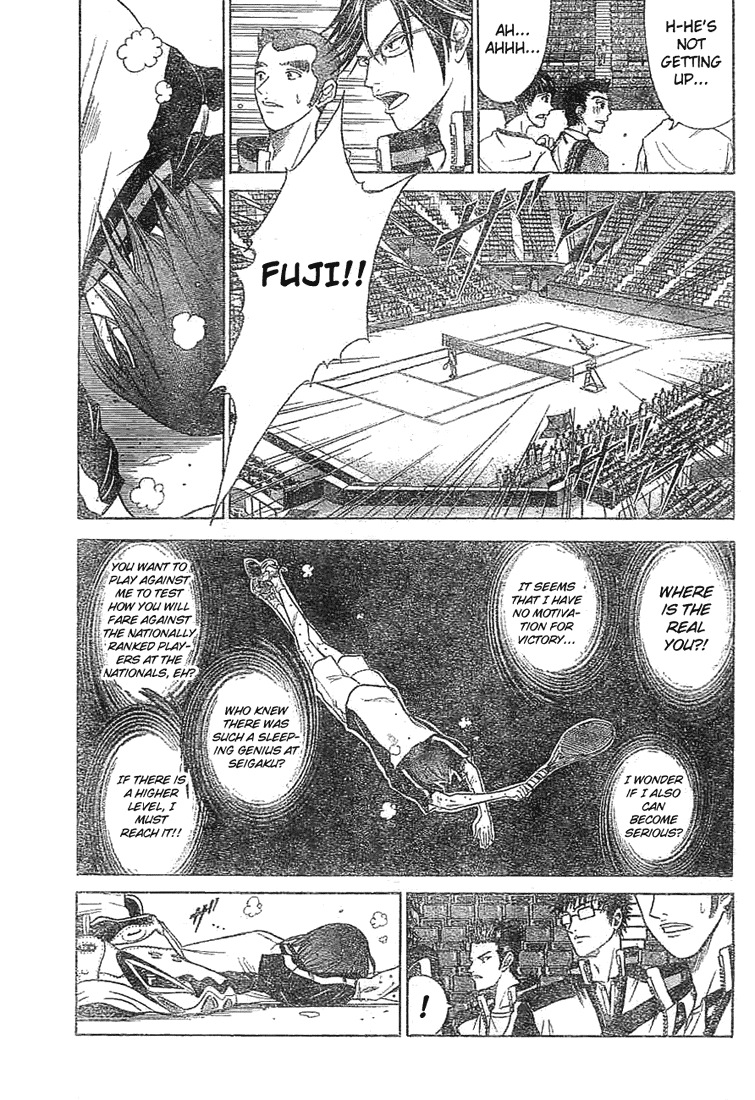 Prince of Tennis Chapter 316 page 14 - Chapter 316: 1 Rank Above