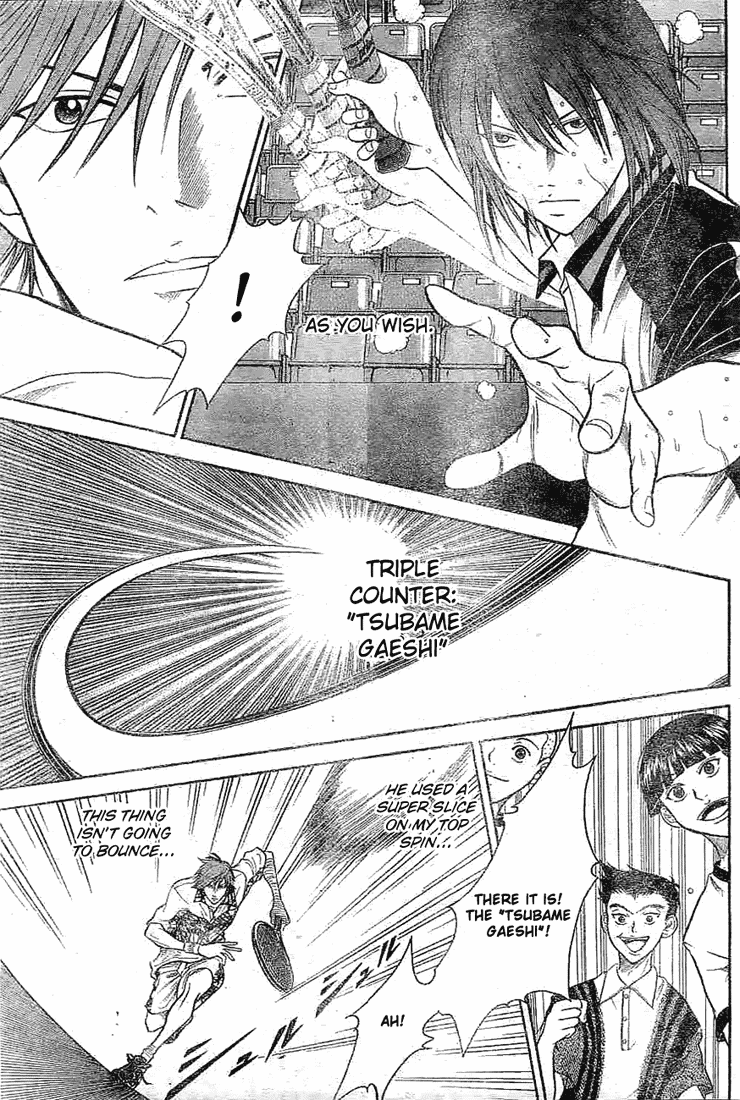 Prince of Tennis Chapter 316 page 3 - Chapter 316: 1 Rank Above