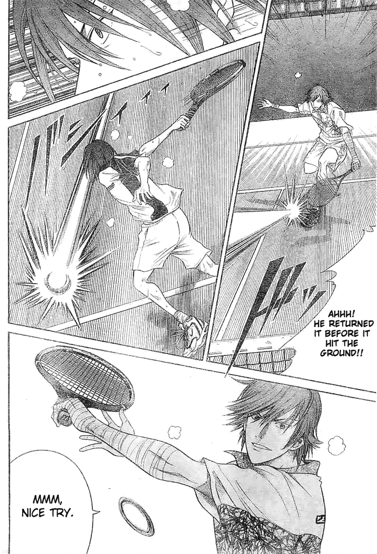 Prince of Tennis Chapter 316 page 4 - Chapter 316: 1 Rank Above