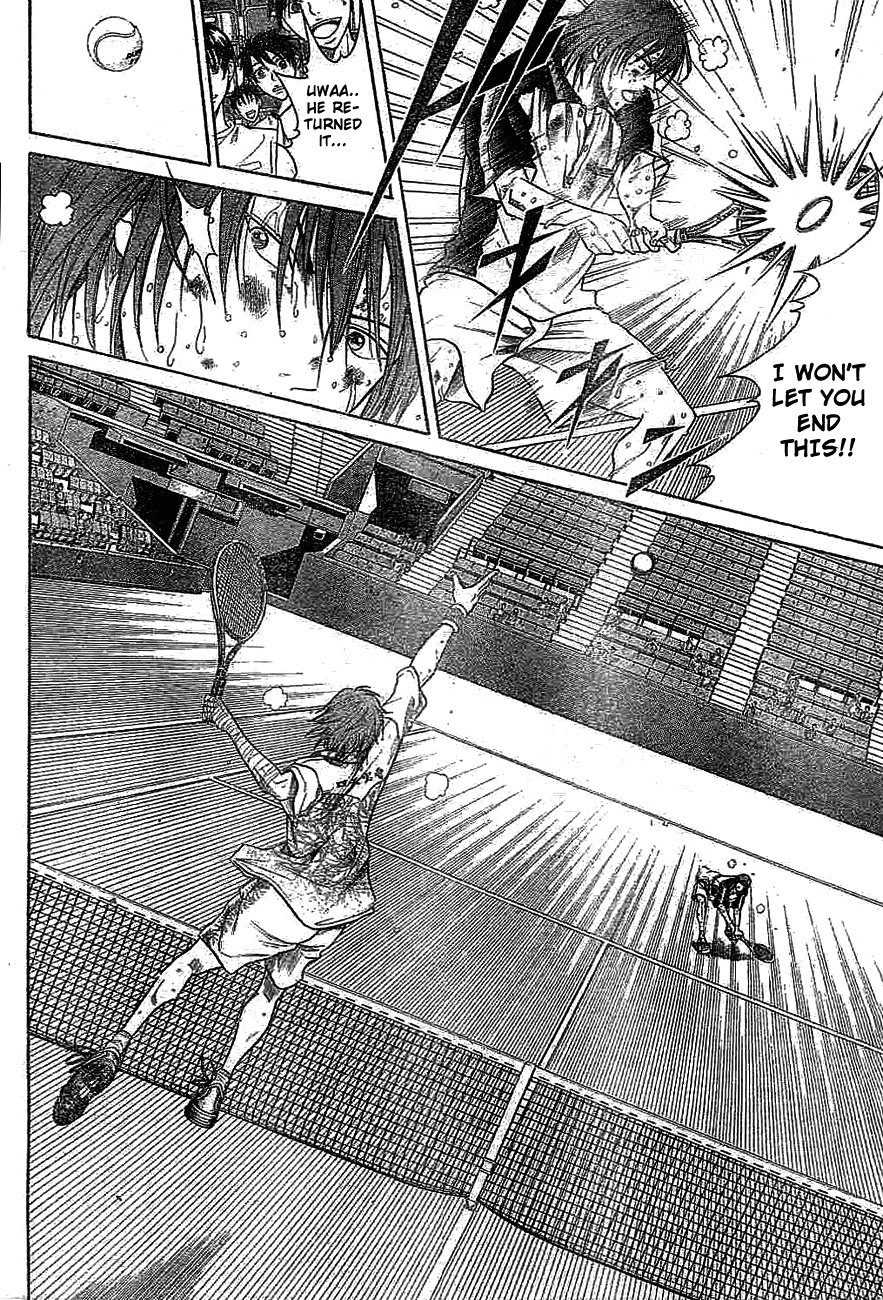 Prince of Tennis Chapter 317 page 12 - Chapter 317: Desperate Fuji