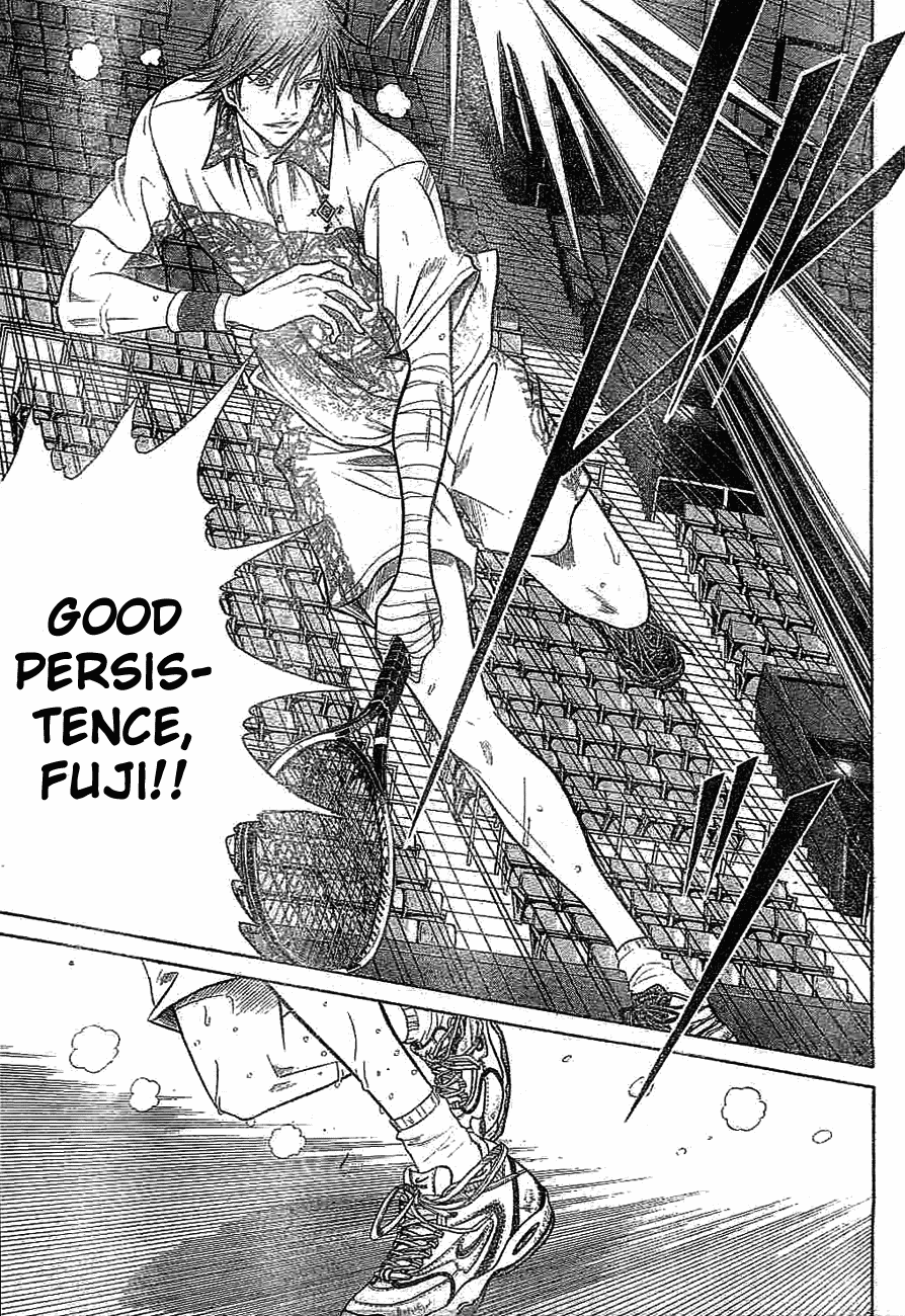 Prince of Tennis Chapter 317 page 13 - Chapter 317: Desperate Fuji