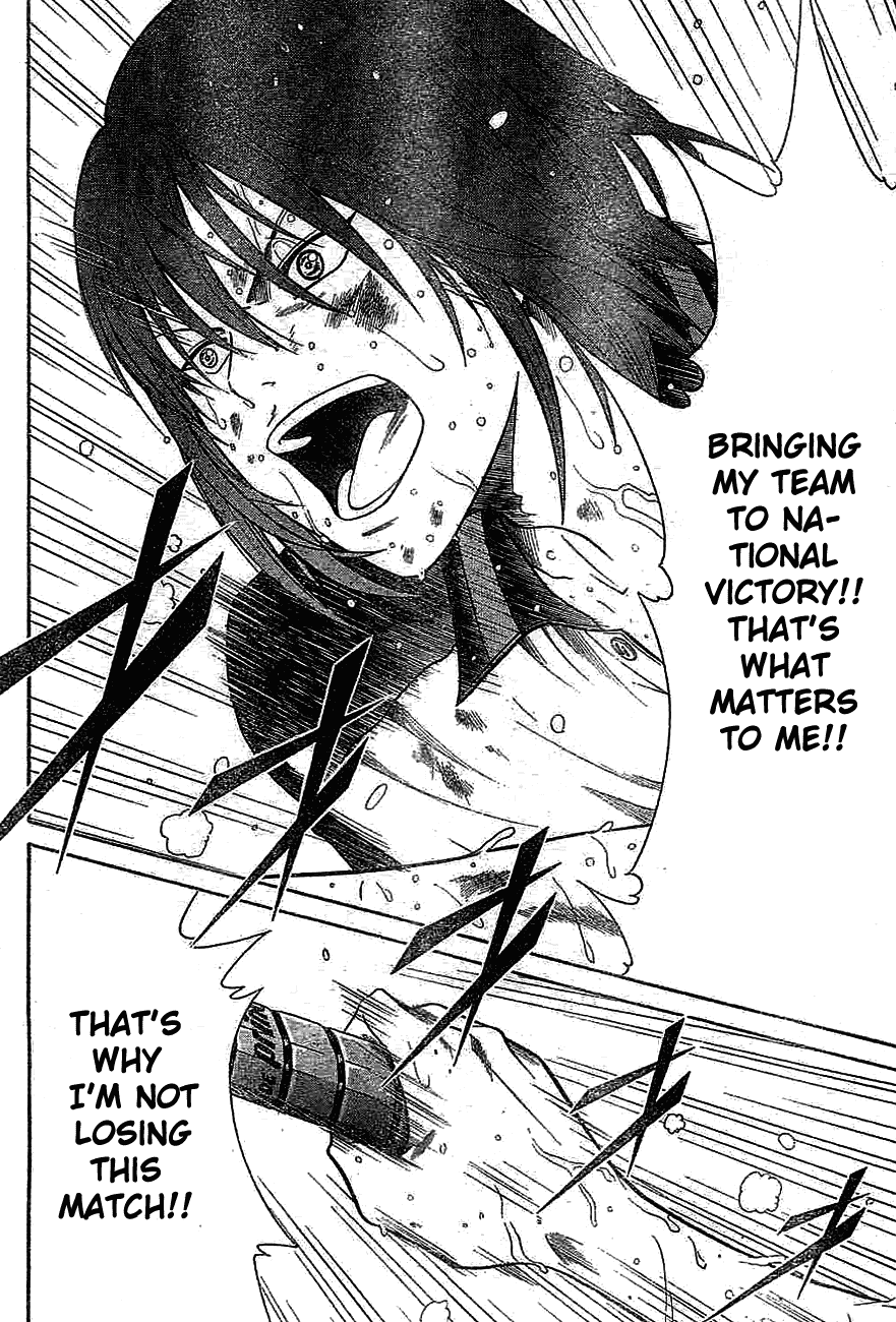 Prince of Tennis Chapter 317 page 14 - Chapter 317: Desperate Fuji