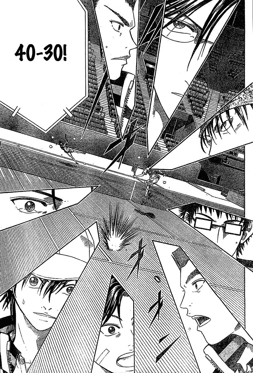 Prince of Tennis Chapter 317 page 15 - Chapter 317: Desperate Fuji