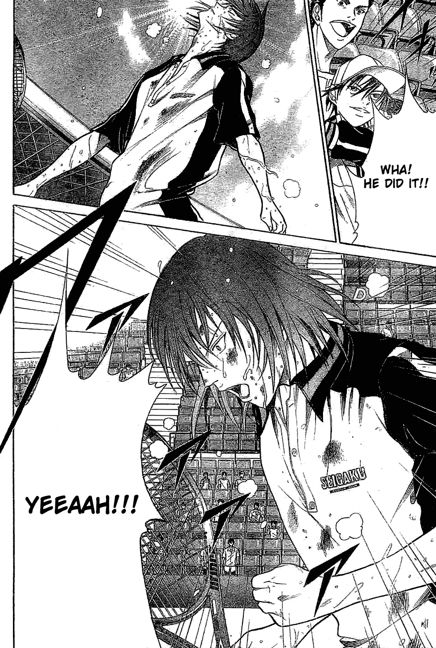 Prince of Tennis Chapter 317 page 16 - Chapter 317: Desperate Fuji