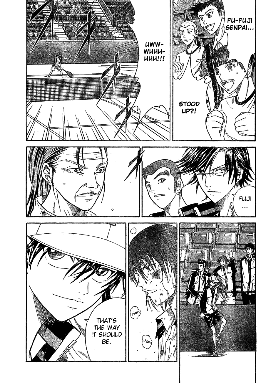 Prince of Tennis Chapter 317 page 3 - Chapter 317: Desperate Fuji