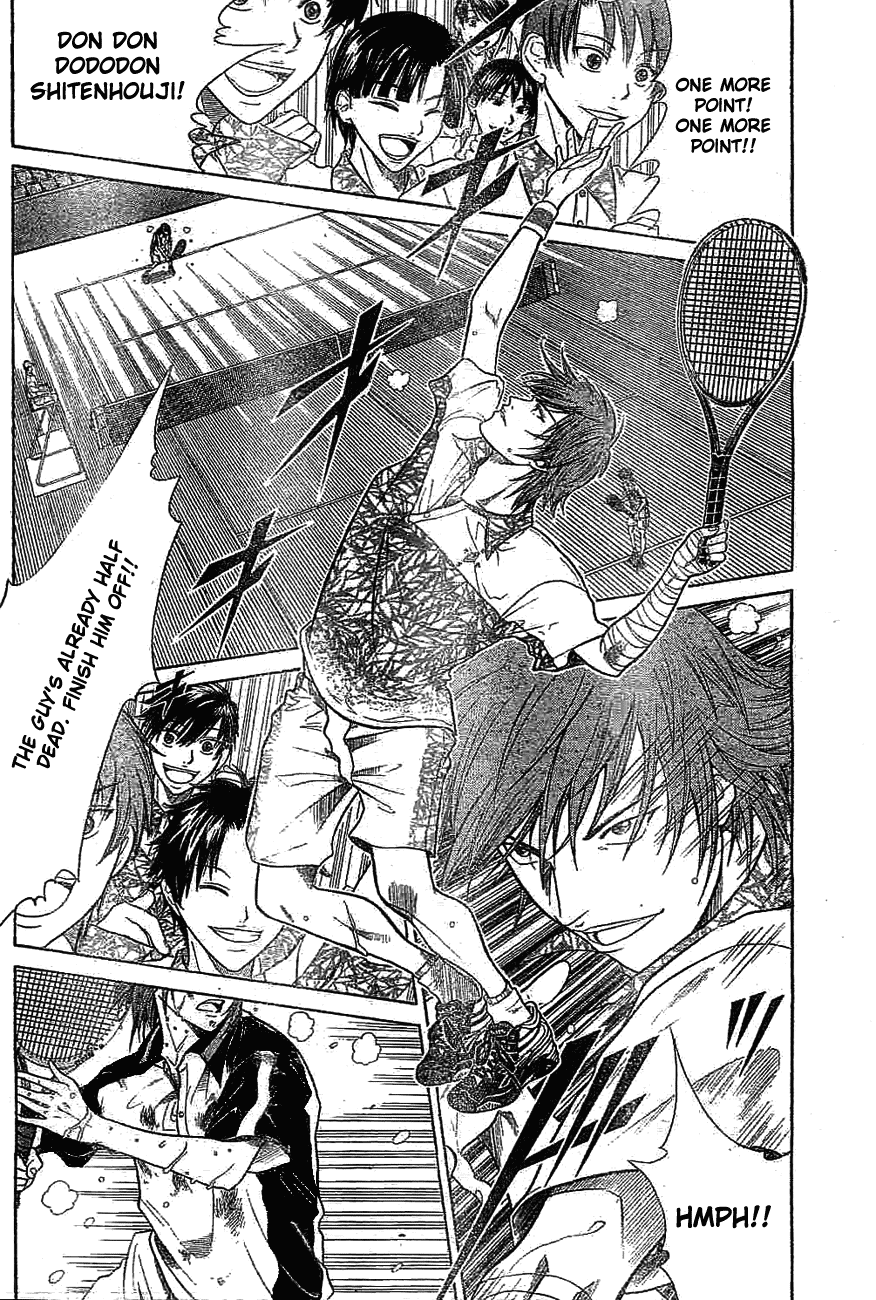 Prince of Tennis Chapter 317 page 4 - Chapter 317: Desperate Fuji