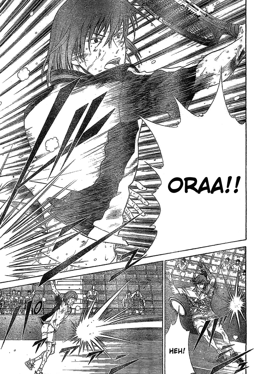 Prince of Tennis Chapter 317 page 5 - Chapter 317: Desperate Fuji