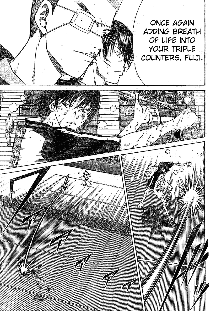 Prince of Tennis Chapter 318 page 11 - Chapter 318: Bible Vs. Genius