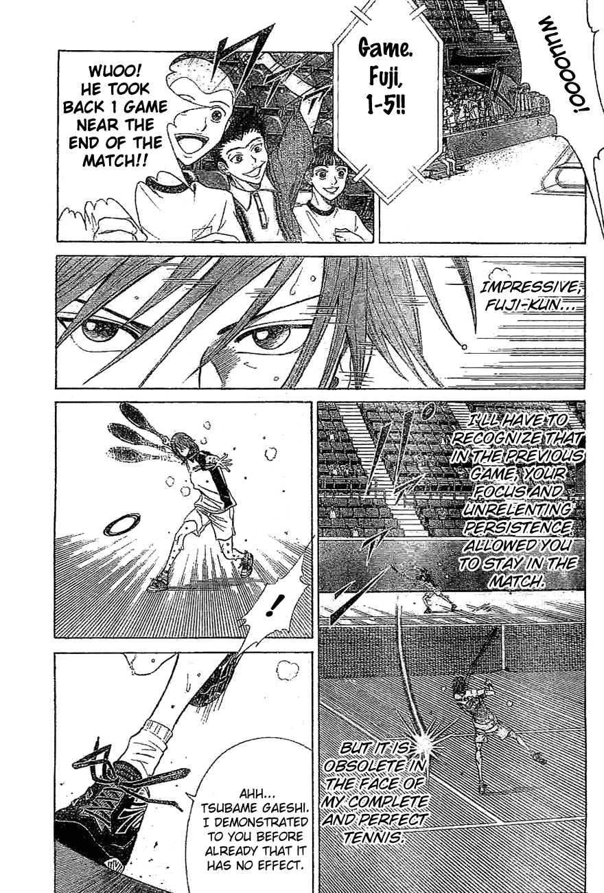 Prince of Tennis Chapter 318 page 3 - Chapter 318: Bible Vs. Genius