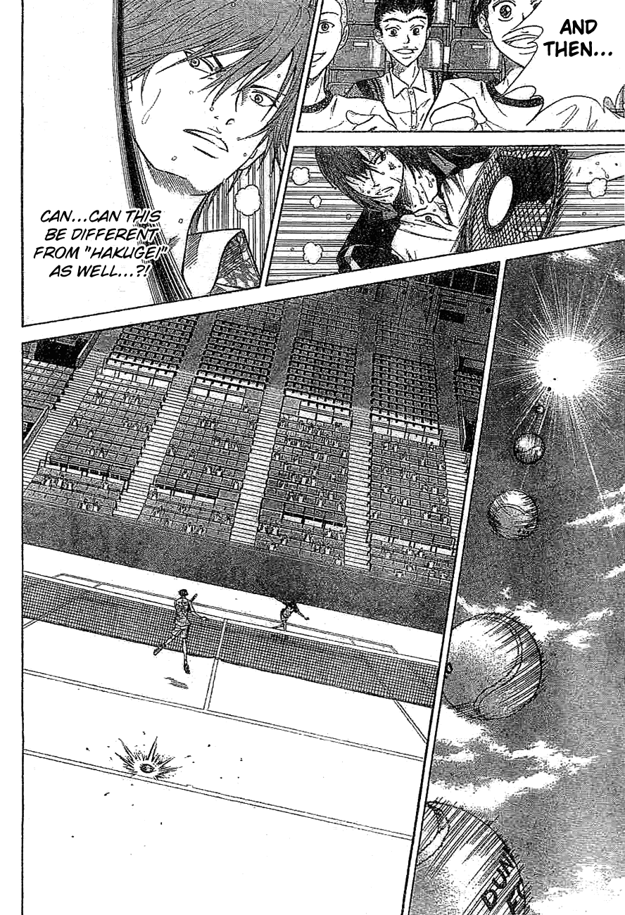Prince of Tennis Chapter 318 page 8 - Chapter 318: Bible Vs. Genius