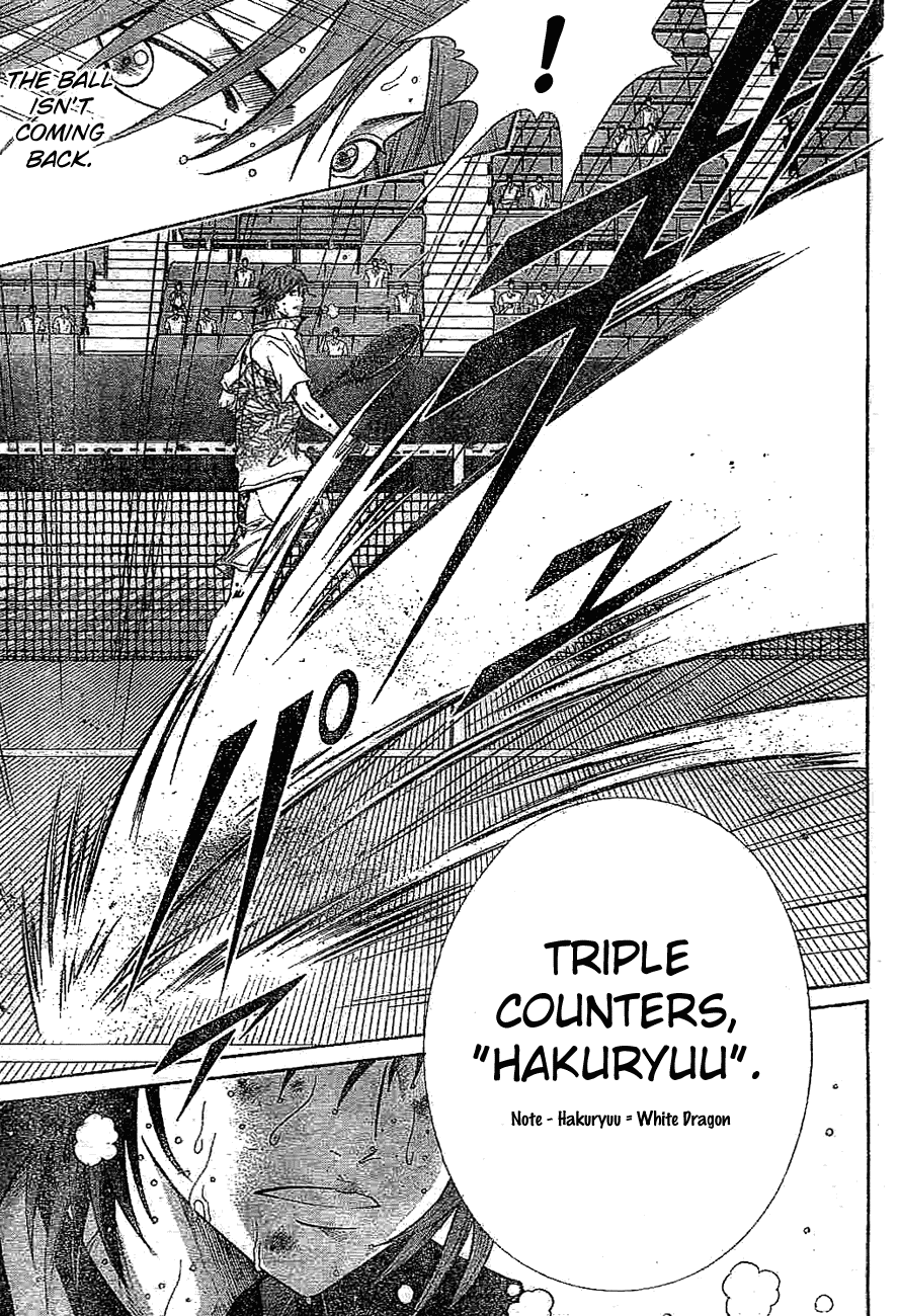 Prince of Tennis Chapter 318 page 9 - Chapter 318: Bible Vs. Genius