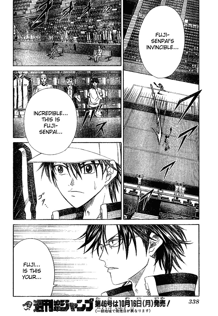 Prince of Tennis Chapter 319 page 14 - Chapter 319: The Gate Has Been Tightly Shut