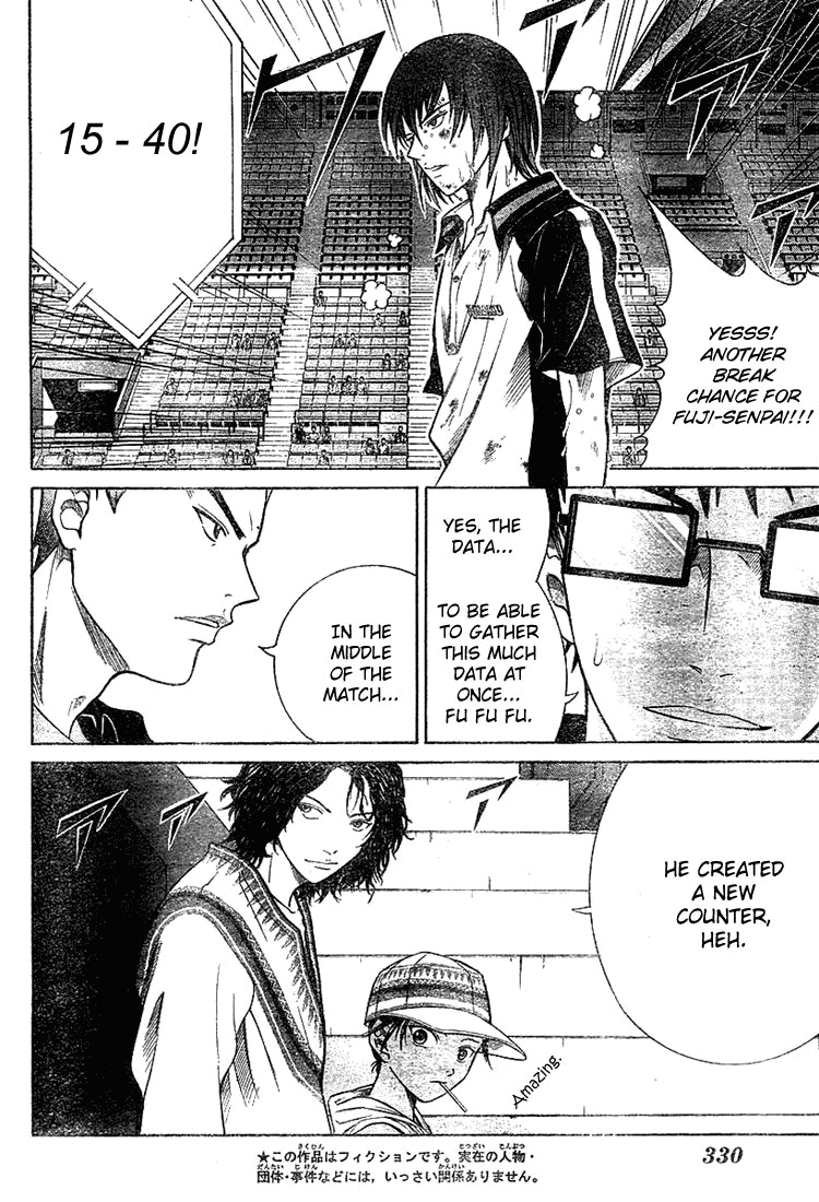 Prince of Tennis Chapter 319 page 6 - Chapter 319: The Gate Has Been Tightly Shut