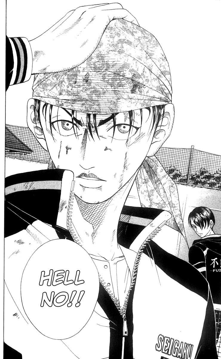 Prince of Tennis Chapter 32 page 17 - Chapter 32: Boomerang Snake...