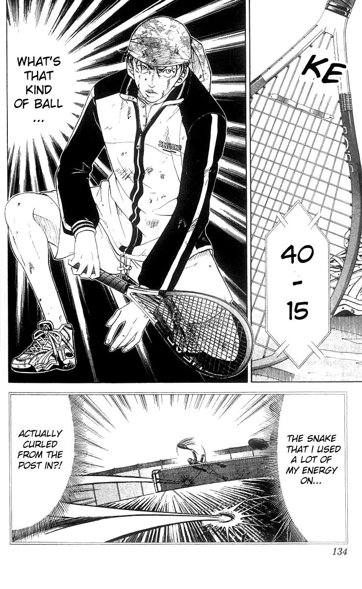 Prince of Tennis Chapter 32 page 2 - Chapter 32: Boomerang Snake...
