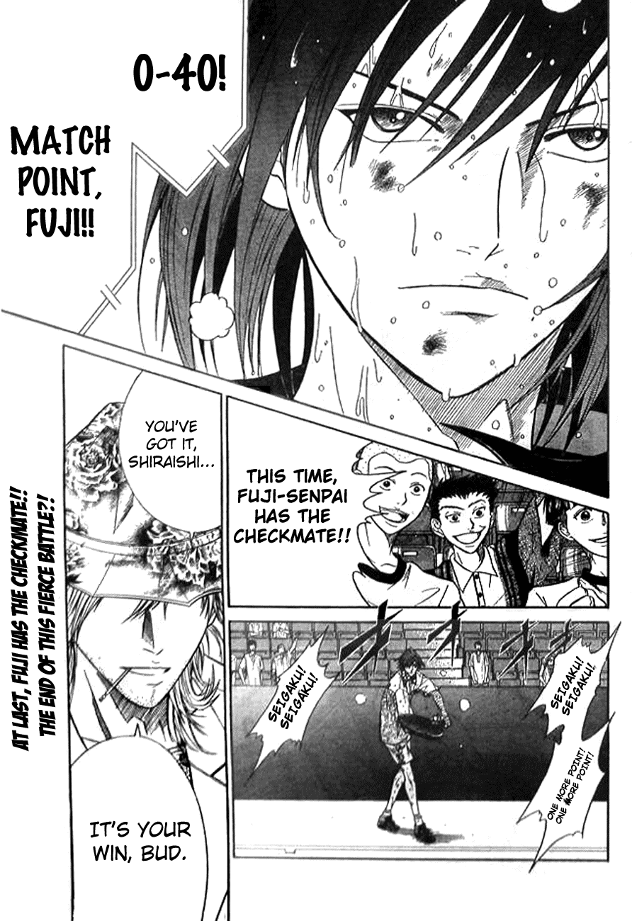 Prince of Tennis Chapter 321 page 1 - Chapter 321: Period The Two That Won't Give Up!!!