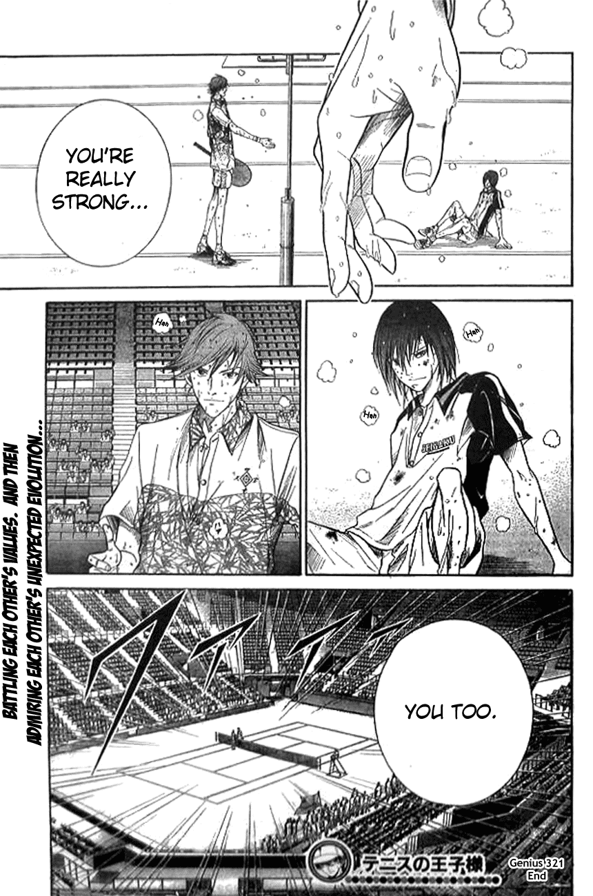 Prince of Tennis Chapter 321 page 14 - Chapter 321: Period The Two That Won't Give Up!!!