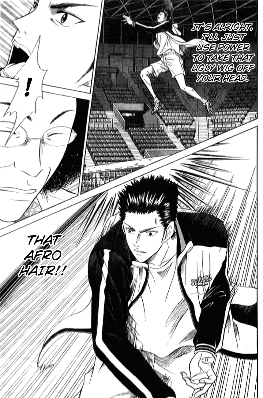Prince of Tennis Chapter 322 page 13 - Chapter 322: Horror Of The Joking Tennis