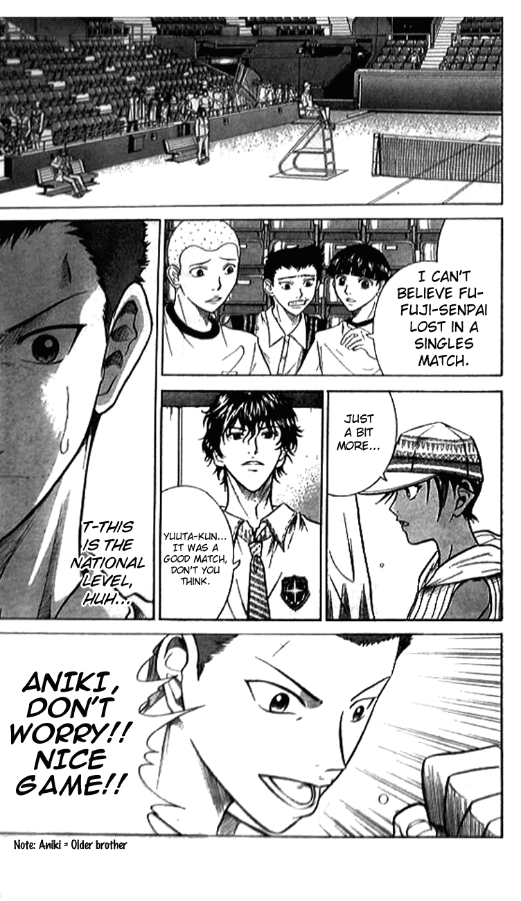Prince of Tennis Chapter 322 page 3 - Chapter 322: Horror Of The Joking Tennis