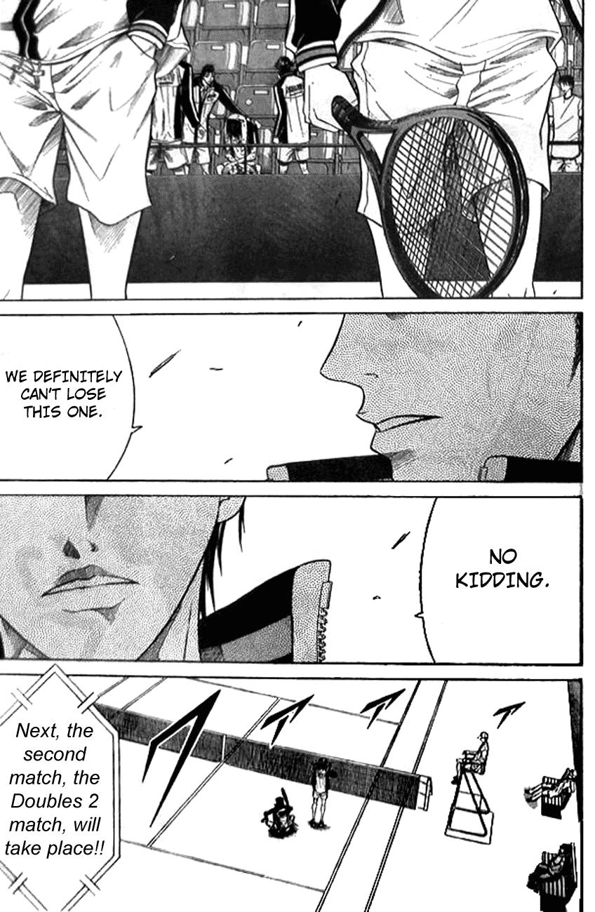 Prince of Tennis Chapter 322 page 5 - Chapter 322: Horror Of The Joking Tennis