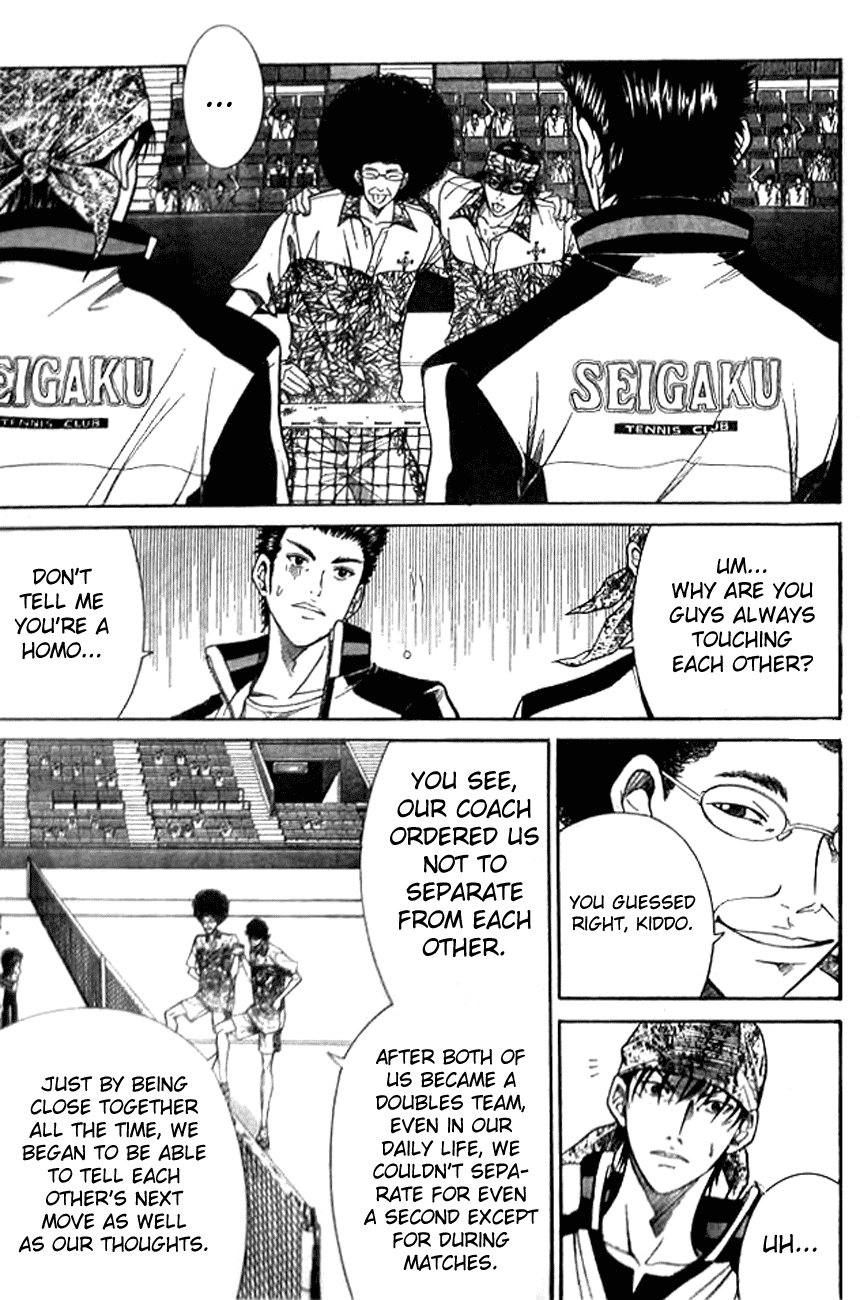 Prince of Tennis Chapter 322 page 9 - Chapter 322: Horror Of The Joking Tennis