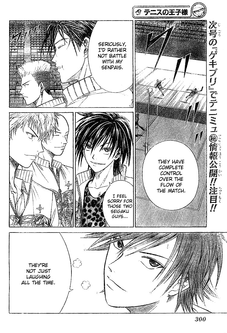 Prince of Tennis Chapter 323 page 11 - Chapter 323: Comedy Prince
