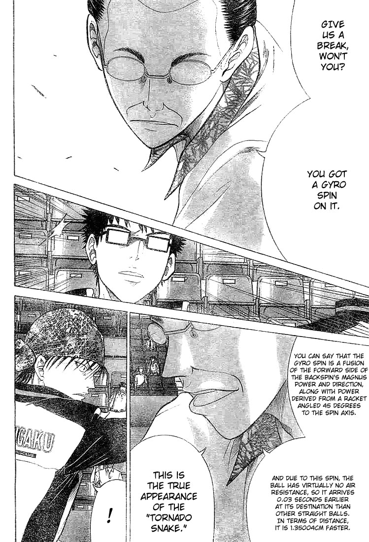 Prince of Tennis Chapter 323 page 14 - Chapter 323: Comedy Prince