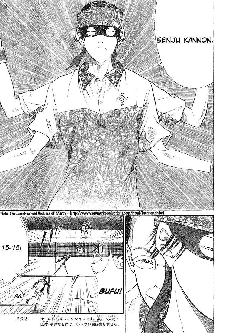 Prince of Tennis Chapter 323 page 5 - Chapter 323: Comedy Prince