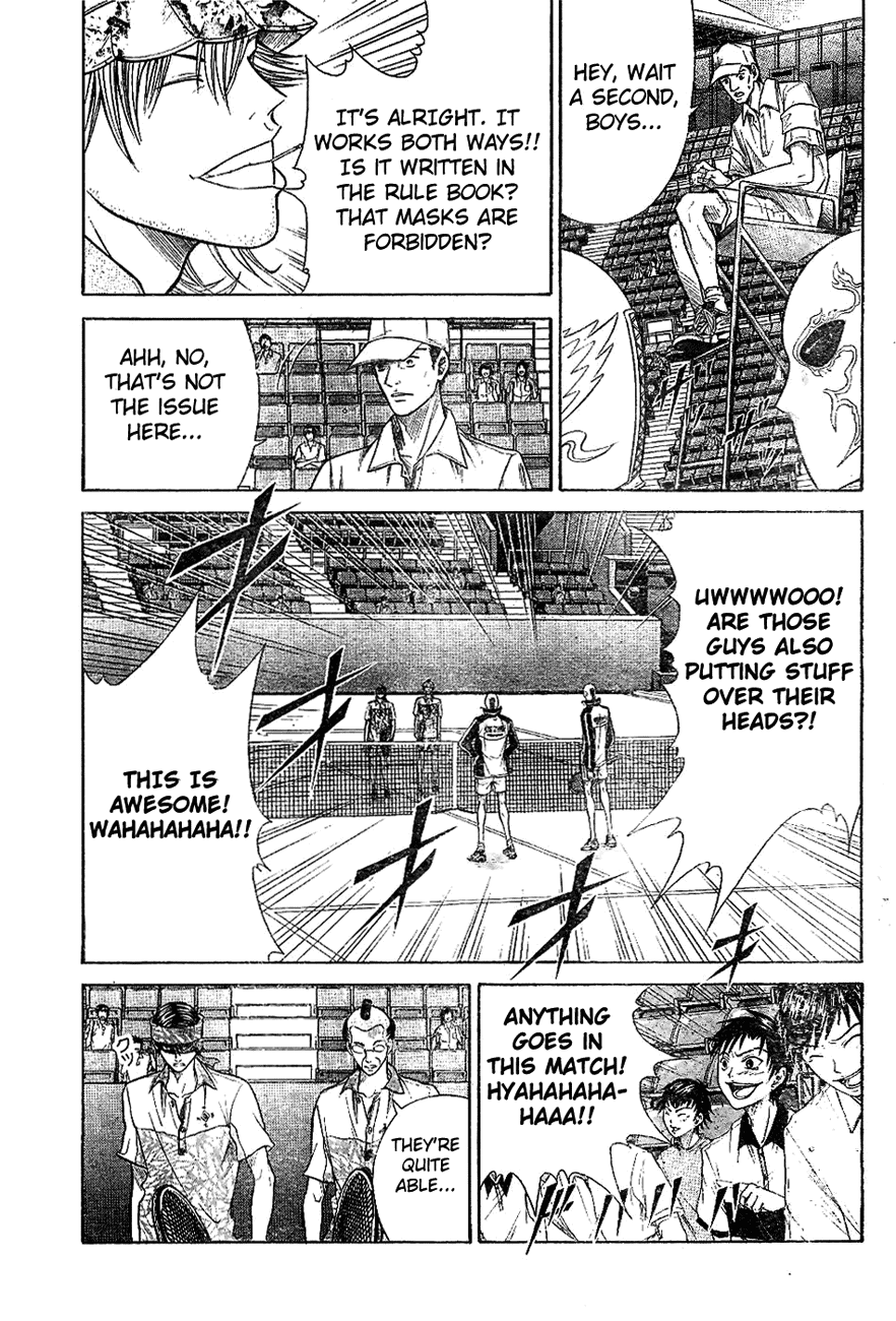 Prince of Tennis Chapter 324 page 11 - Chapter 324: Acquire A Poker Face!!