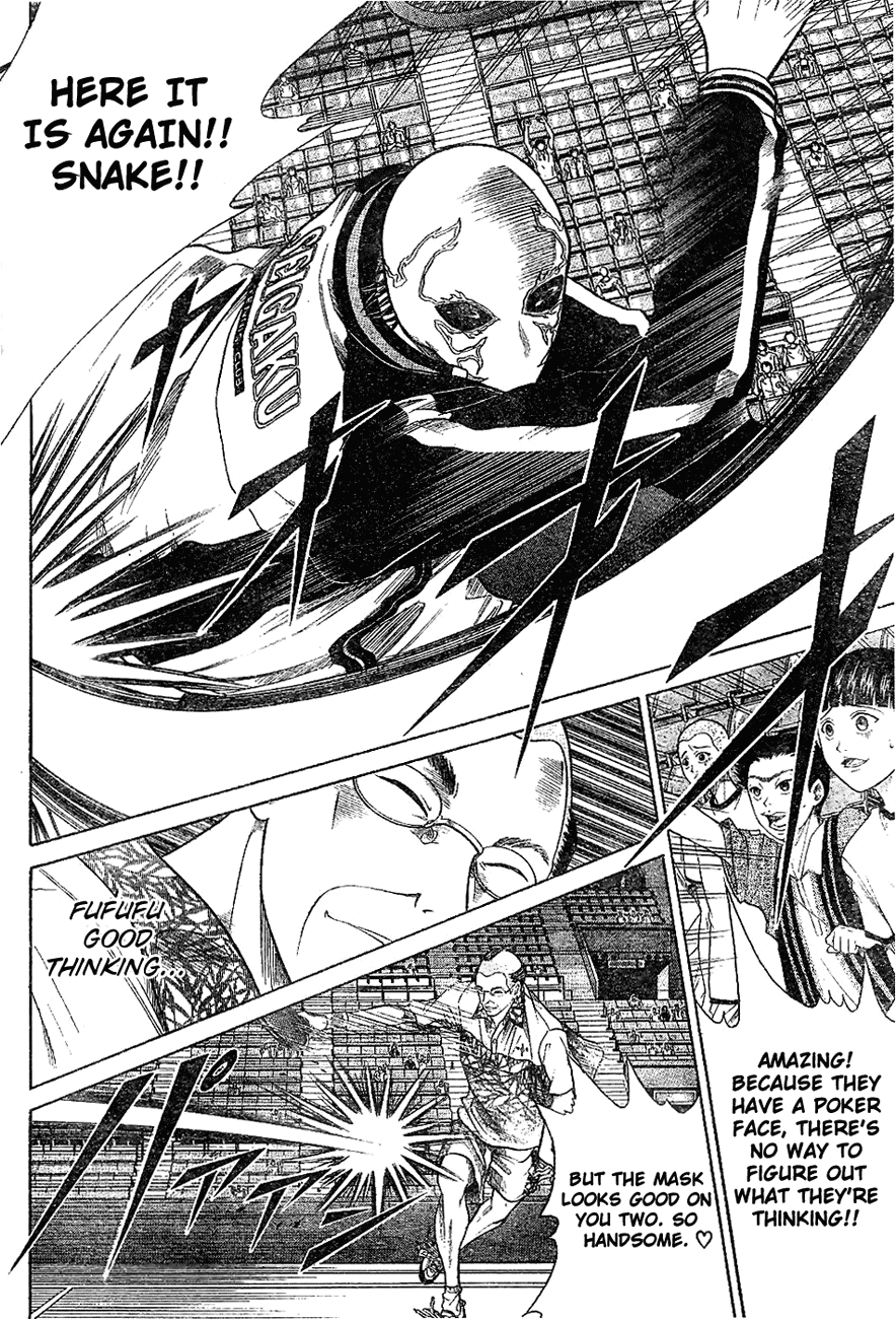 Prince of Tennis Chapter 324 page 12 - Chapter 324: Acquire A Poker Face!!