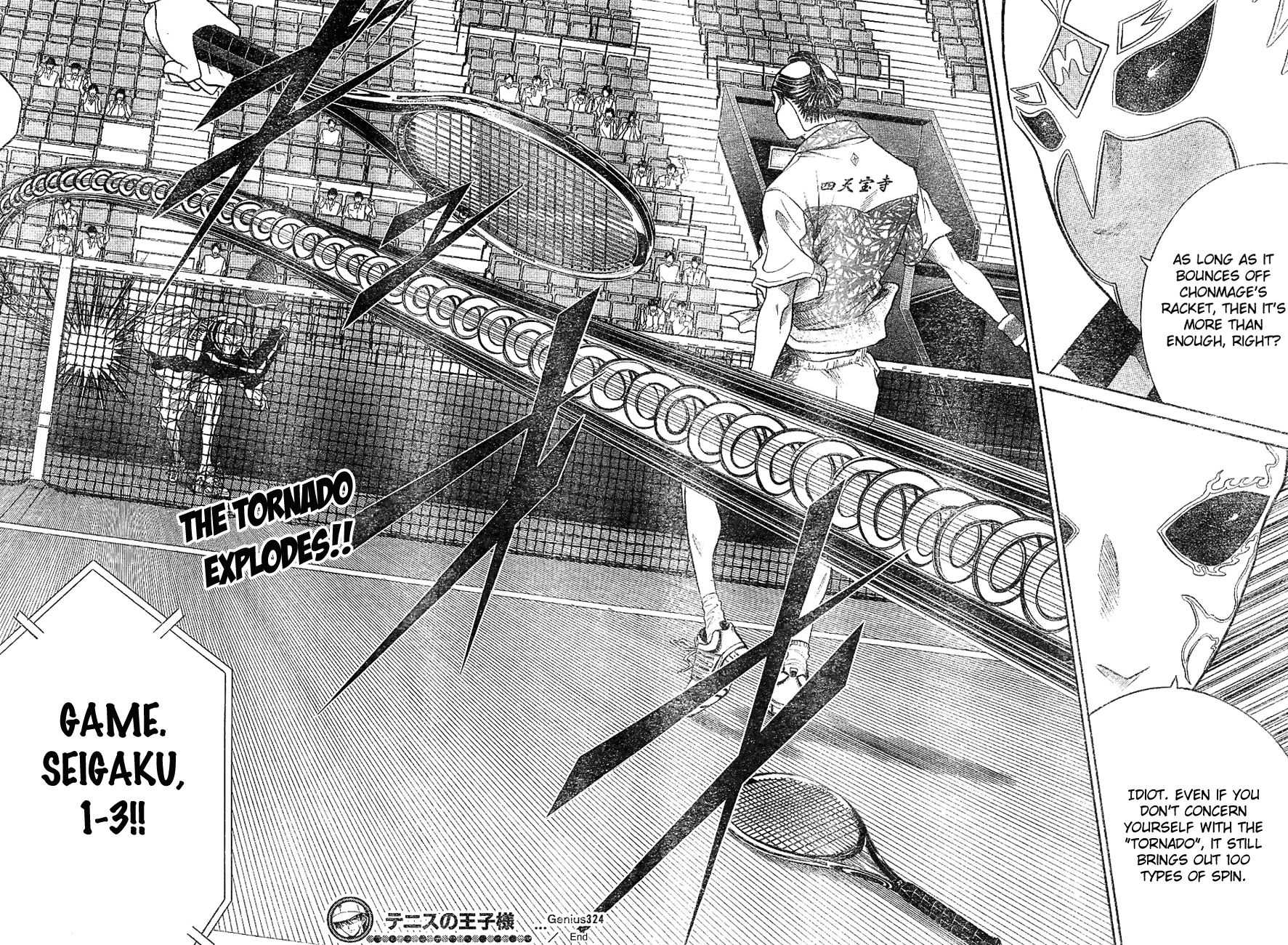 Prince of Tennis Chapter 324 page 16 - Chapter 324: Acquire A Poker Face!!