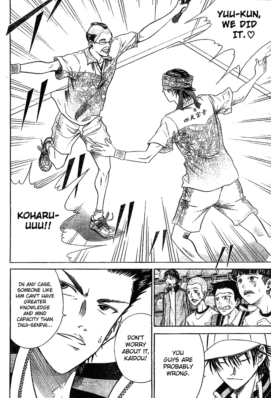 Prince of Tennis Chapter 324 page 4 - Chapter 324: Acquire A Poker Face!!