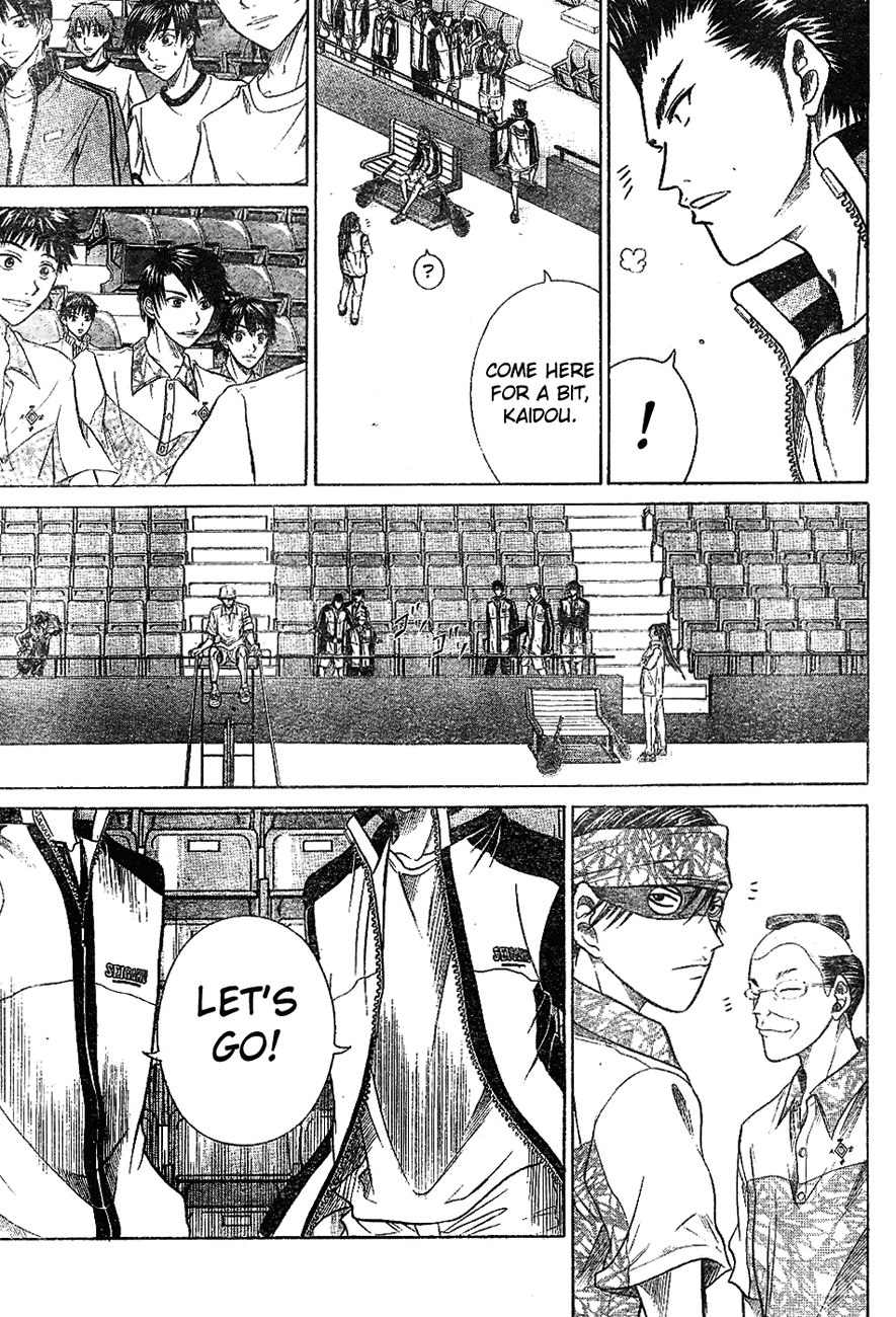Prince of Tennis Chapter 324 page 9 - Chapter 324: Acquire A Poker Face!!