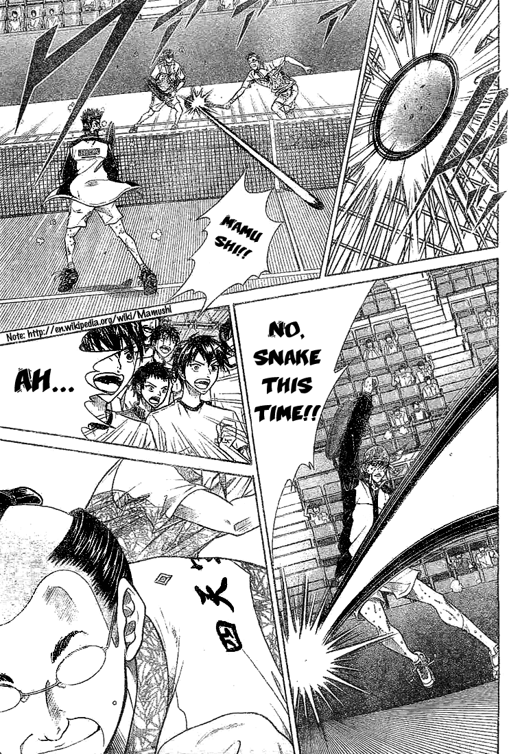 Prince of Tennis Chapter 325 page 5 - Chapter 325: Be Stubborn!!
