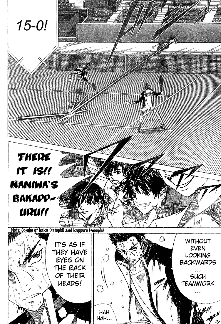 Prince of Tennis Chapter 325 page 6 - Chapter 325: Be Stubborn!!