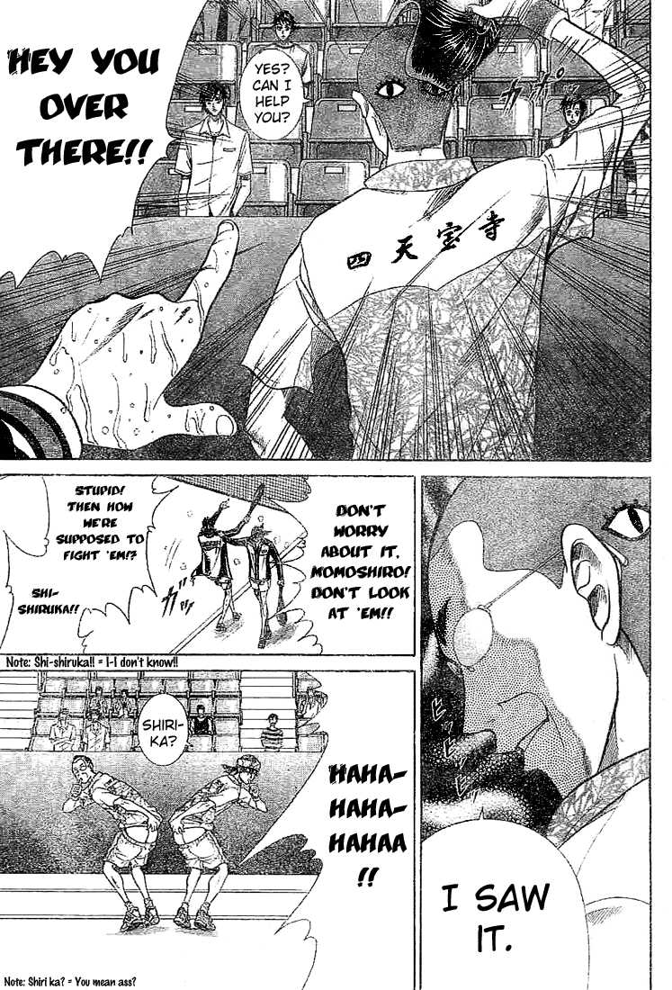 Prince of Tennis Chapter 325 page 7 - Chapter 325: Be Stubborn!!