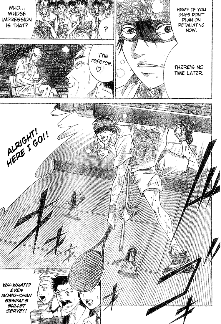 Prince of Tennis Chapter 326 page 11 - Chapter 326: Prince Of Impressions