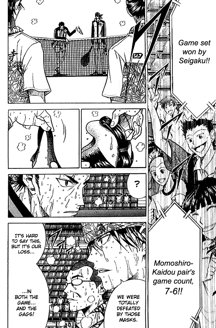 Prince of Tennis Chapter 327 page 11 - Chapter 327: Because They're Rivals!