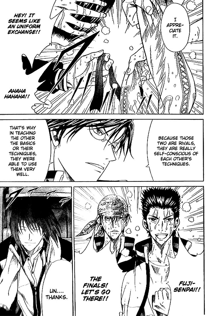 Prince of Tennis Chapter 327 page 12 - Chapter 327: Because They're Rivals!