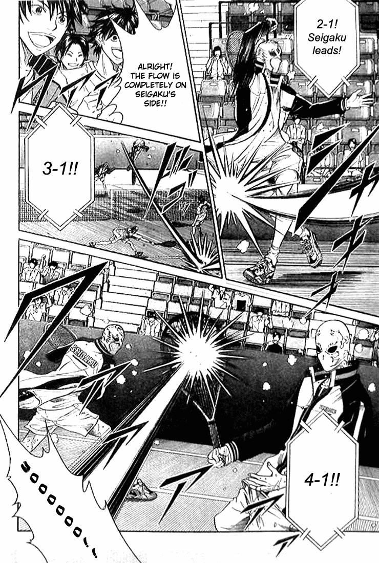 Prince of Tennis Chapter 327 page 4 - Chapter 327: Because They're Rivals!