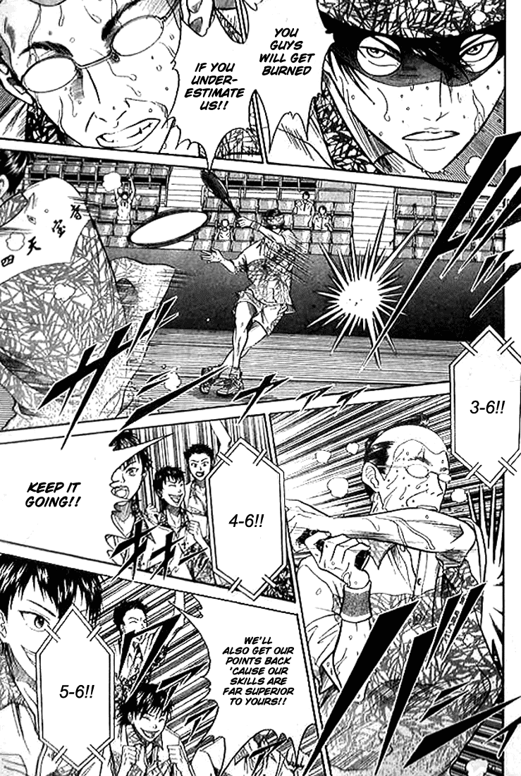 Prince of Tennis Chapter 327 page 5 - Chapter 327: Because They're Rivals!