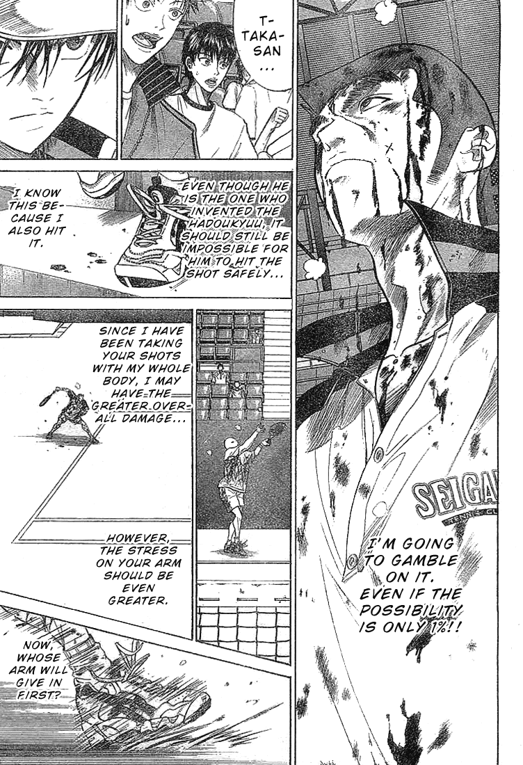 Prince of Tennis Chapter 329 page 13 - Chapter 329: Seigaku's Extra Baggage